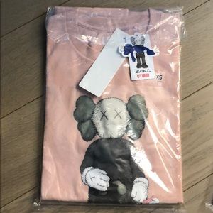 uniqlo x kaws t-shirt